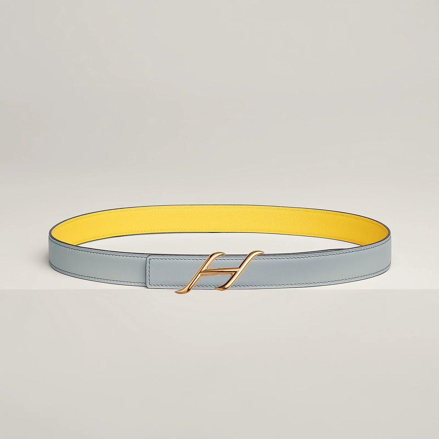 HDN BELT BUCKLE & REVERSIBLE LEATHER STRAP 24 MM