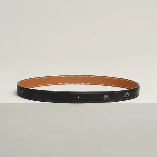 HERMÈS SUR MER REVERSIBLE LEATHER STRAP 24 MM