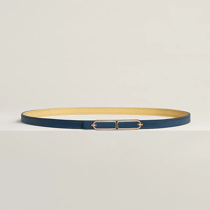 Roulis Belt Buckle & Reversible Leather Strap 13 MM