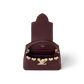 Capucines Mini Taurillon Leather Bordeaux Top Handle Bag