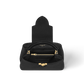 Capucines MM Taurillon Leather Black Top Handle Bag