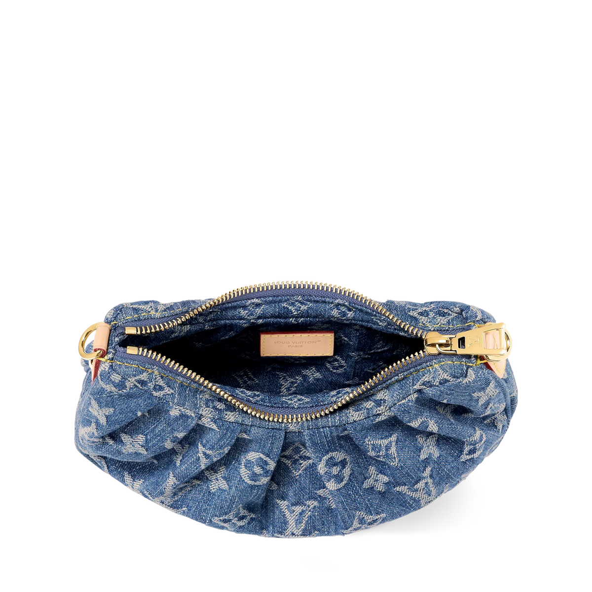 Pochette Valley Denim Fuchsia Cross-Body Bag