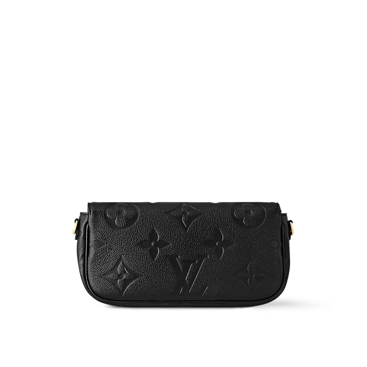 Wallet On Chain Ivy Monogram Empreinte Leather Cream Cross-Body Bag