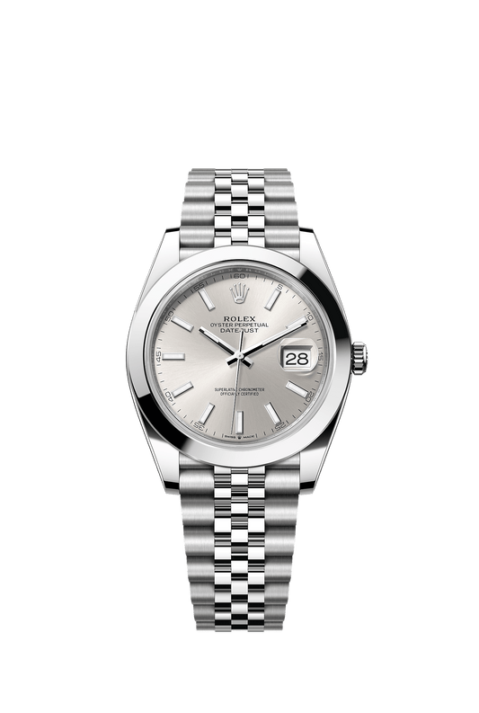 Datejust 41 41mm Oystersteel Silver Dial Jubilee Bracelet Self-Winding Watch