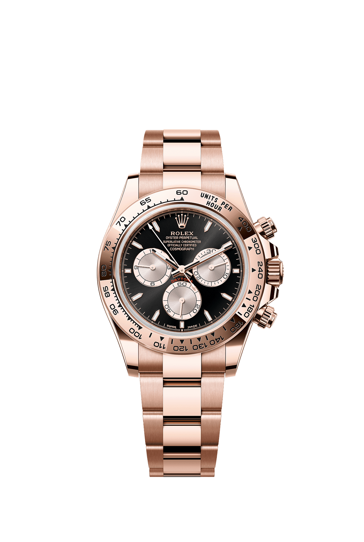 Cosmograph Daytona 18 Ct Everose Gold Oyster Bracelet 40mm