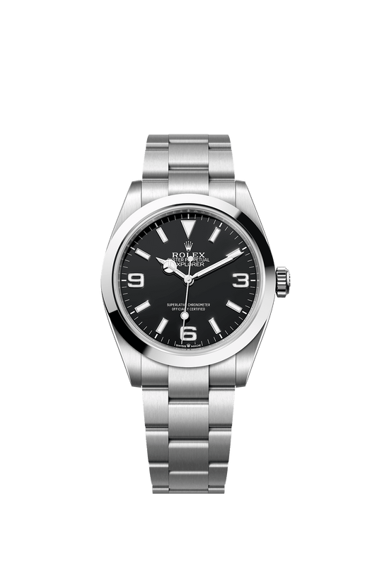 Explorer 40 40mm Oystersteel Black Dial Oyster Bracelet Self-Winding Watch