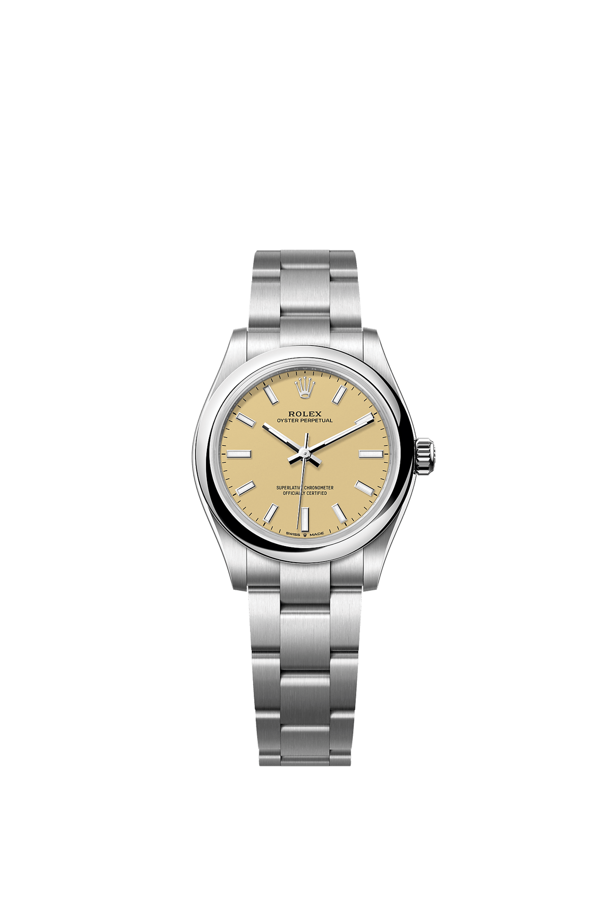 Oyster Perpetual 31 Oystersteel Beige Dial Oyster Bracelet 31mm Self-Winding Watch