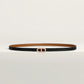 Maillon H Belt Buckle & Reversible Leather Strap 13 MM