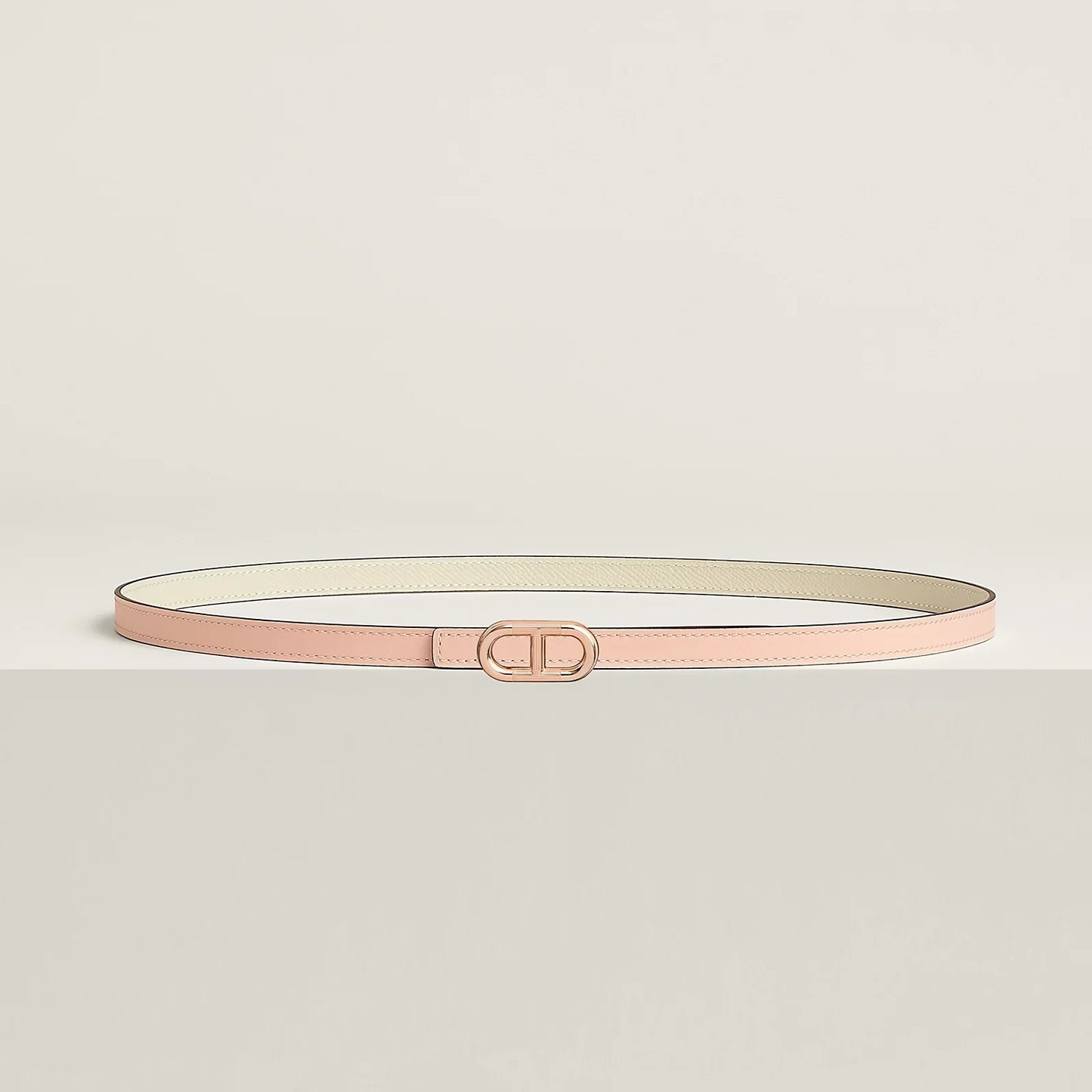 Maillon H Belt Buckle & Reversible Leather Strap 13 MM