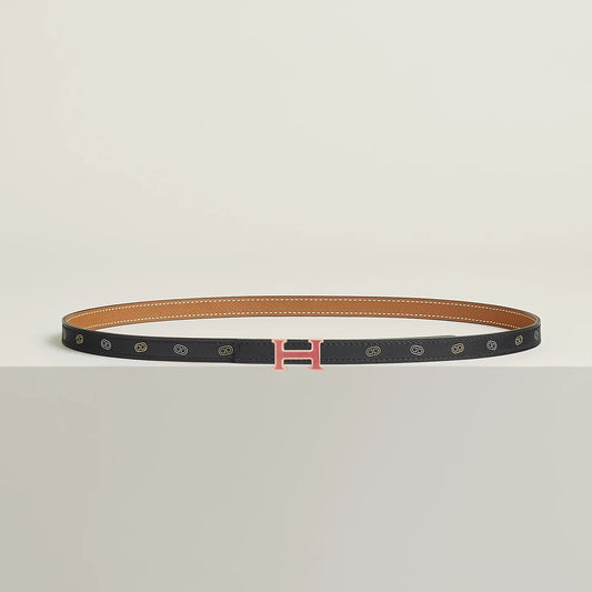 MINI 5382 Splas'h Belt Buckle & Reversible Leather Strap 13 MM