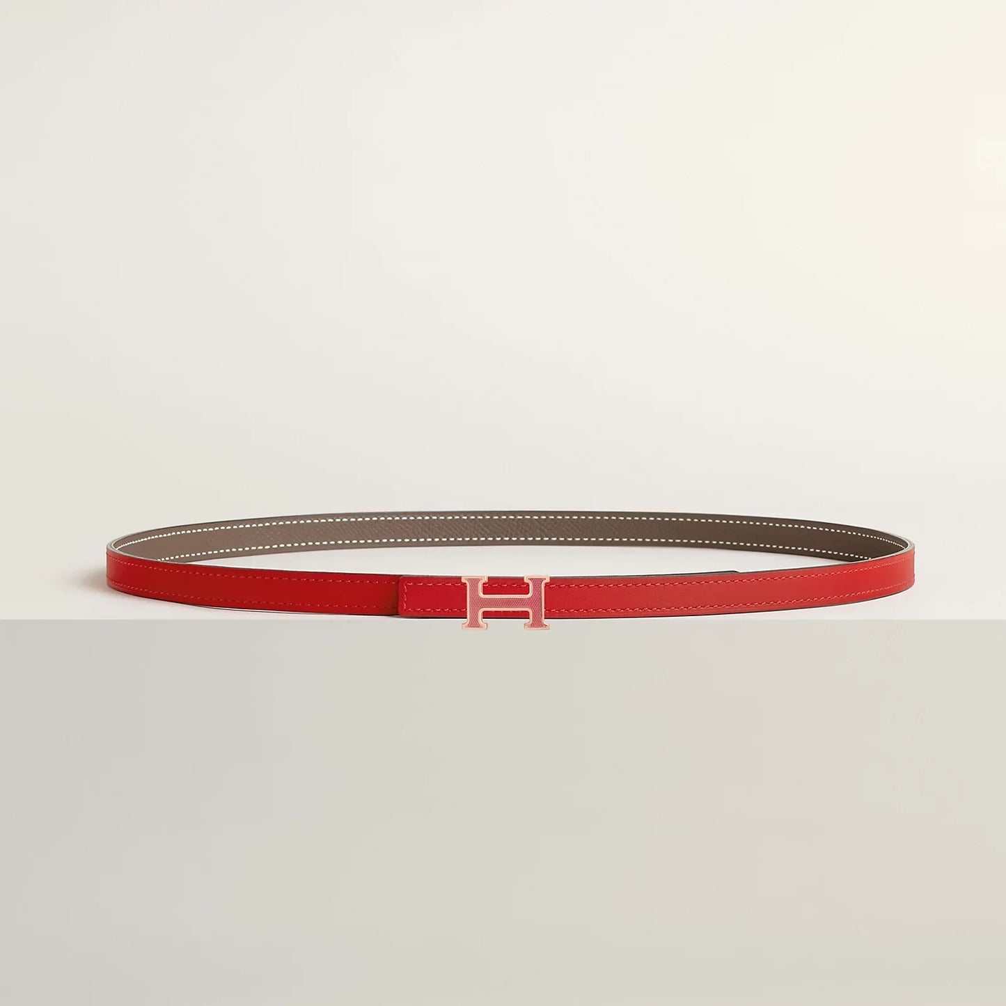 MINI 5382 Splas'h Belt Buckle & Reversible Leather Strap 13 MM