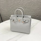 Hermes Birkin 25 Togo 4Z Gris Mouette 01