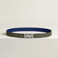 MY H BELT BUCKLE & REVERSIBLE LEATHER STRAP 24 MM