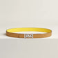 MY H BELT BUCKLE & REVERSIBLE LEATHER STRAP 24 MM