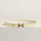 MINI CONSTANCE SO BLACK BELT BUCKLE & REVERSIBLE LEATHER STRAP 24 MM