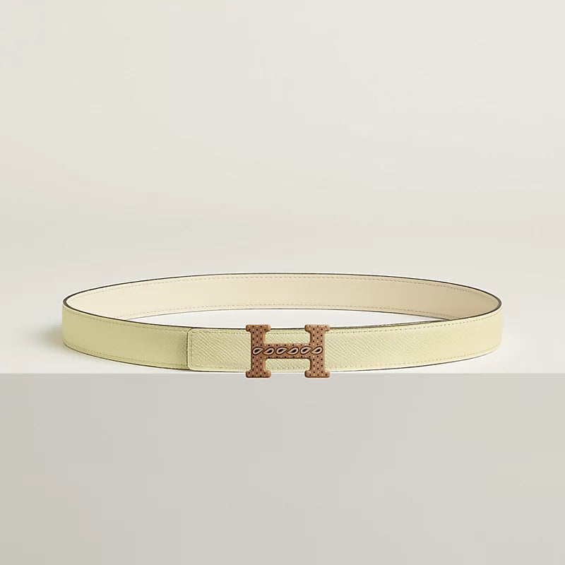 MINI CONSTANCE SO BLACK BELT BUCKLE & REVERSIBLE LEATHER STRAP 24 MM