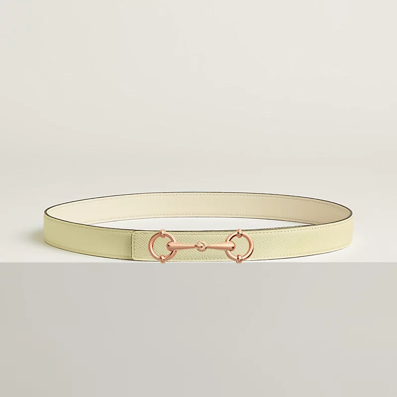 Lady Rider Belt Buckle & Reversible Leather Strap 24 MM