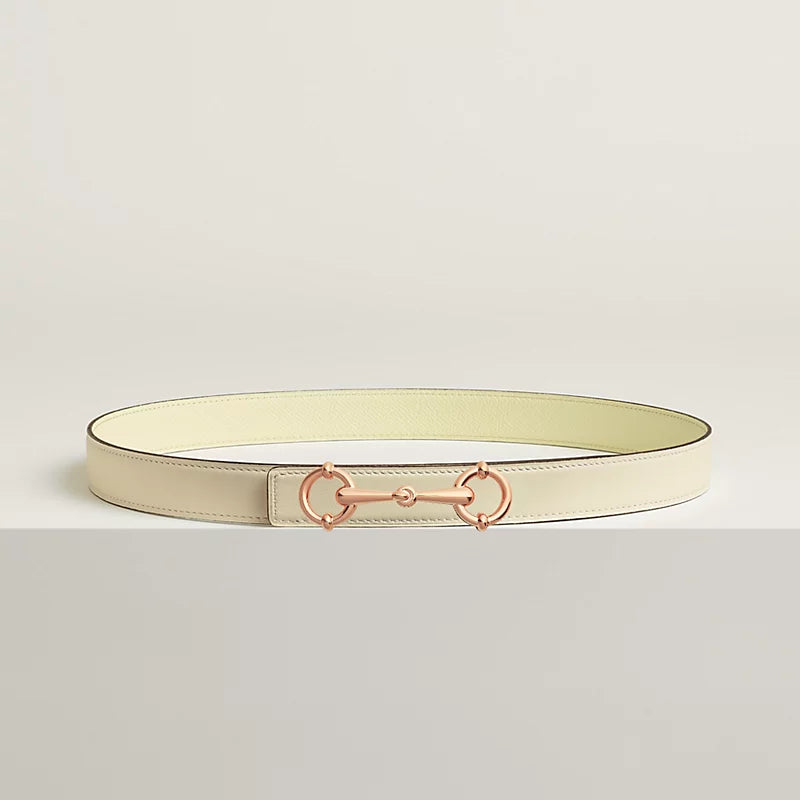 Lady Rider Belt Buckle & Reversible Leather Strap 24 MM