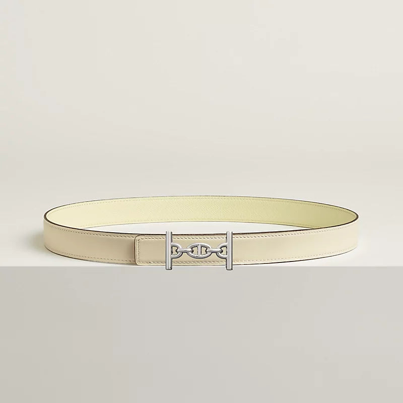 Lagune Belt Buckle & Reversible Leather Strap 24 MM