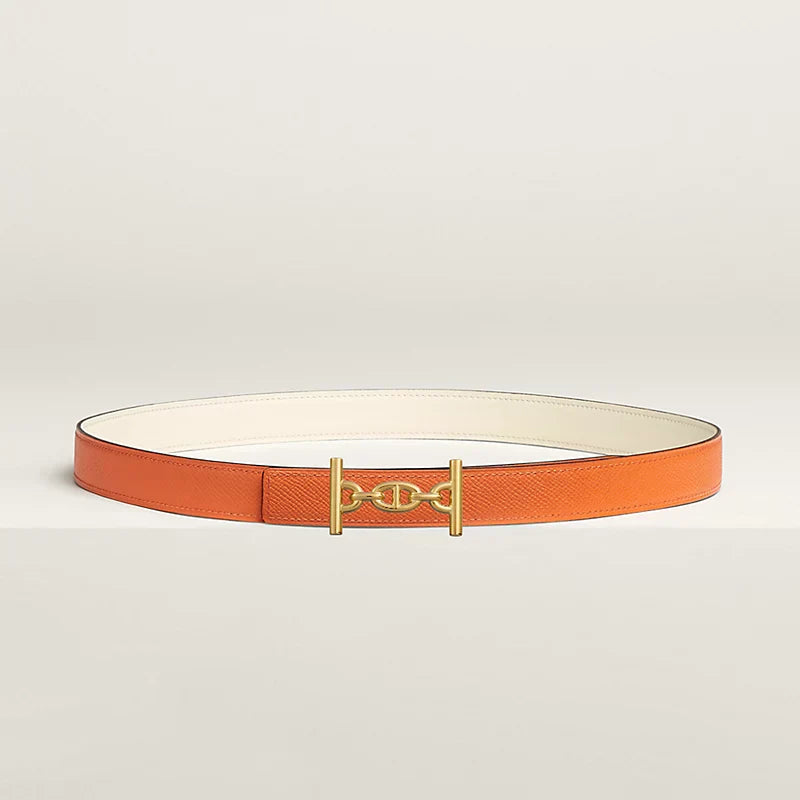 LAGUNE BELT BUCKLE & REVERSIBLE LEATHER STRAP 24 MM