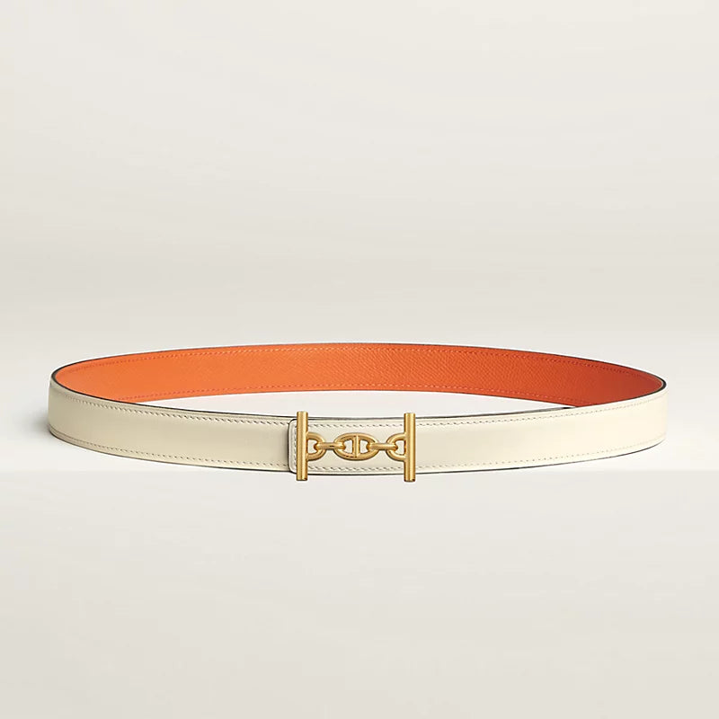 LAGUNE BELT BUCKLE & REVERSIBLE LEATHER STRAP 24 MM