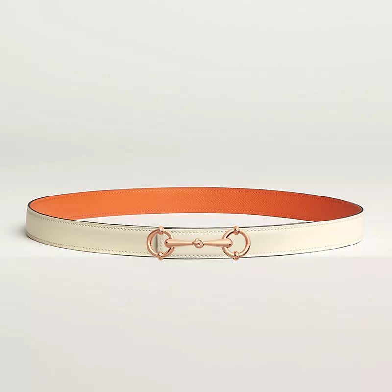 Lady Rider Belt Buckle & Reversible Leather Strap 24 MM