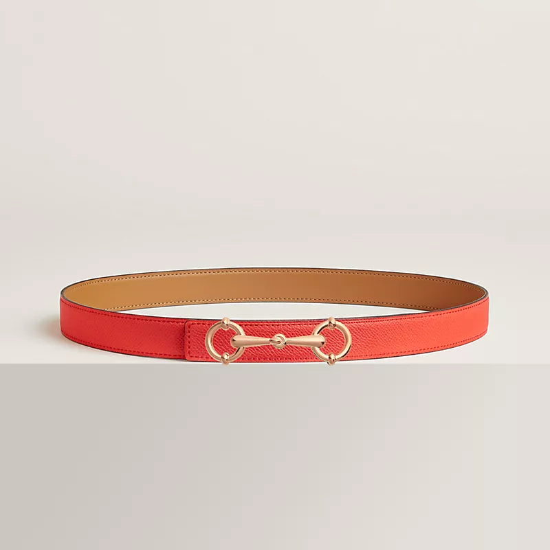 Lady Rider Belt Buckle & Reversible Leather Strap 24 MM