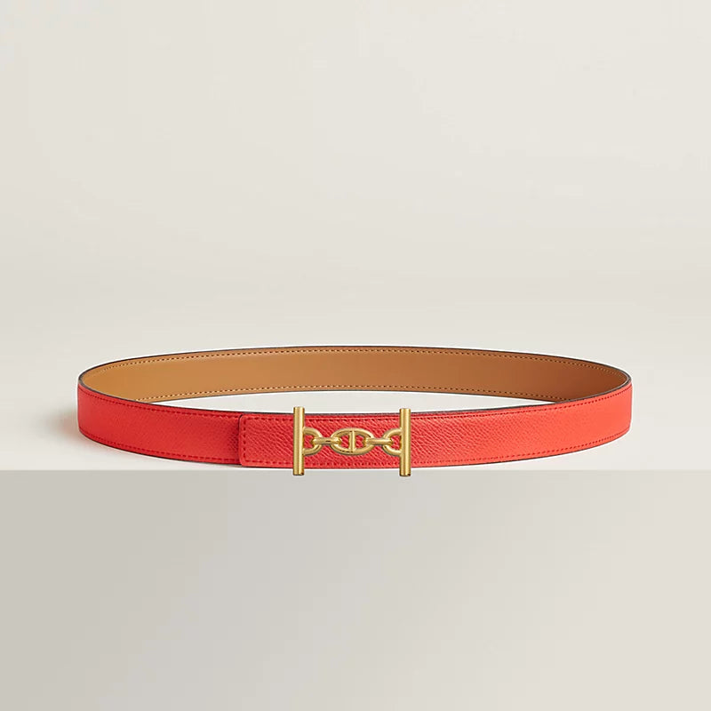 LAGUNE BELT BUCKLE & REVERSIBLE LEATHER STRAP 24 MM