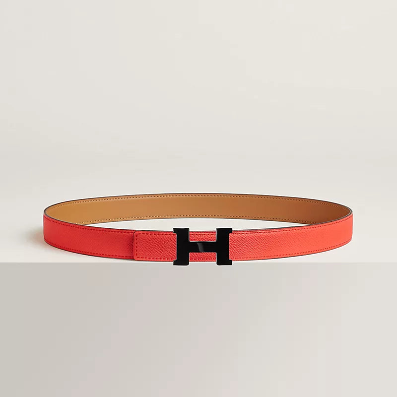 Mini Constance So Black Belt Buckle & Reversible Leather Strap 24 MM
