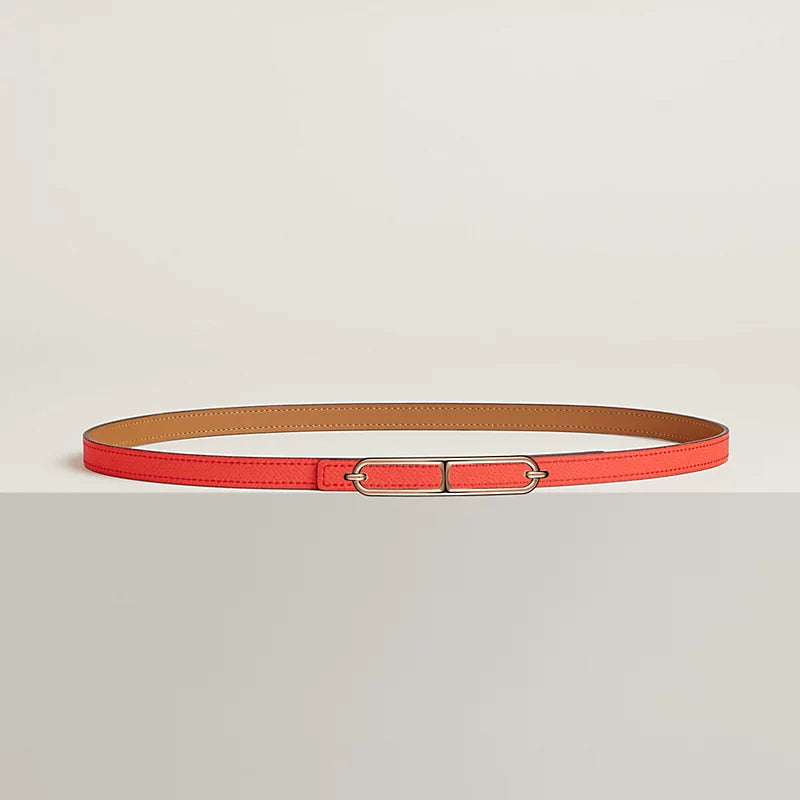 Roulis Belt Buckle & Reversible Leather Strap 13 MM