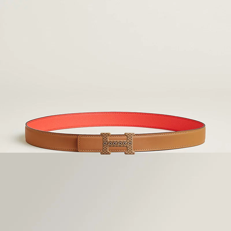 MINI CONSTANCE SO BLACK BELT BUCKLE & REVERSIBLE LEATHER STRAP 24 MM