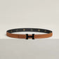 Mini Constance So Black Belt Buckle & Reversible Leather Strap 24 MM