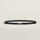 Maillon H Belt Buckle & Reversible Leather Strap 13 MM
