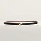 MY H BELT BUCKLE & REVERSIBLE LEATHER STRAP 13 MM