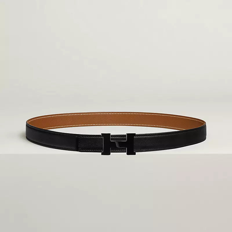 Mini Constance So Black Belt Buckle & Reversible Leather Strap 24 MM
