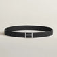 Hisseo Belt Buckle & Reversible Leather Strap 32 MM