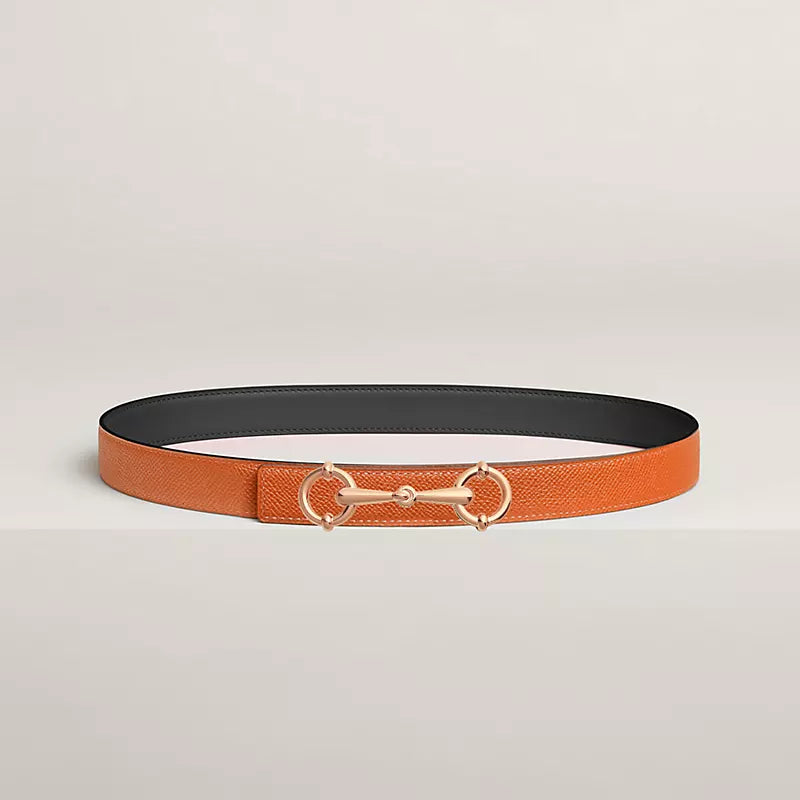 Lady Rider Belt Buckle & Reversible Leather Strap 24 MM