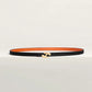 MY H BELT BUCKLE & REVERSIBLE LEATHER STRAP 13 MM