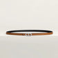 Maillon H Belt Buckle & Reversible Leather Strap 13 MM