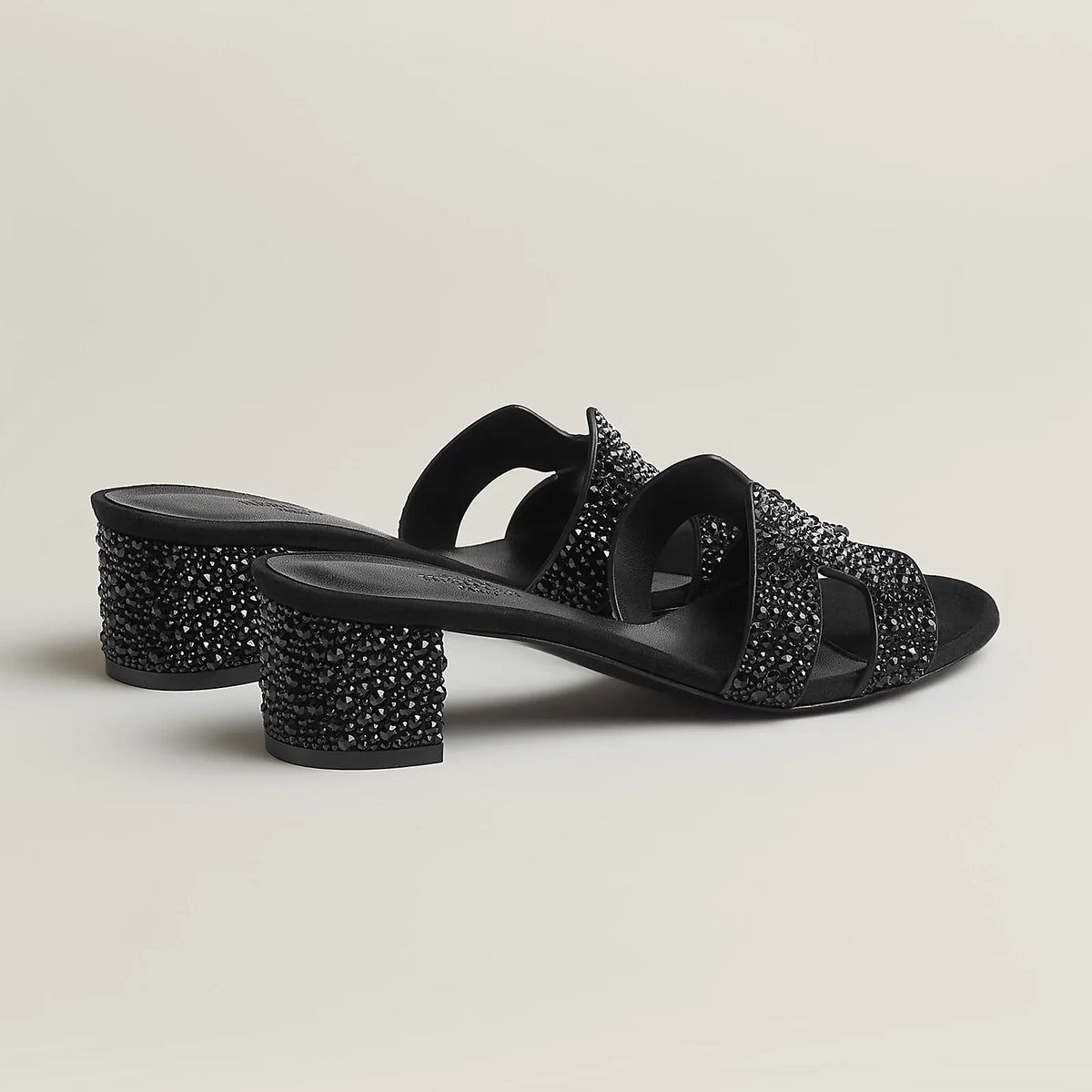 Noir Oasis Sandal