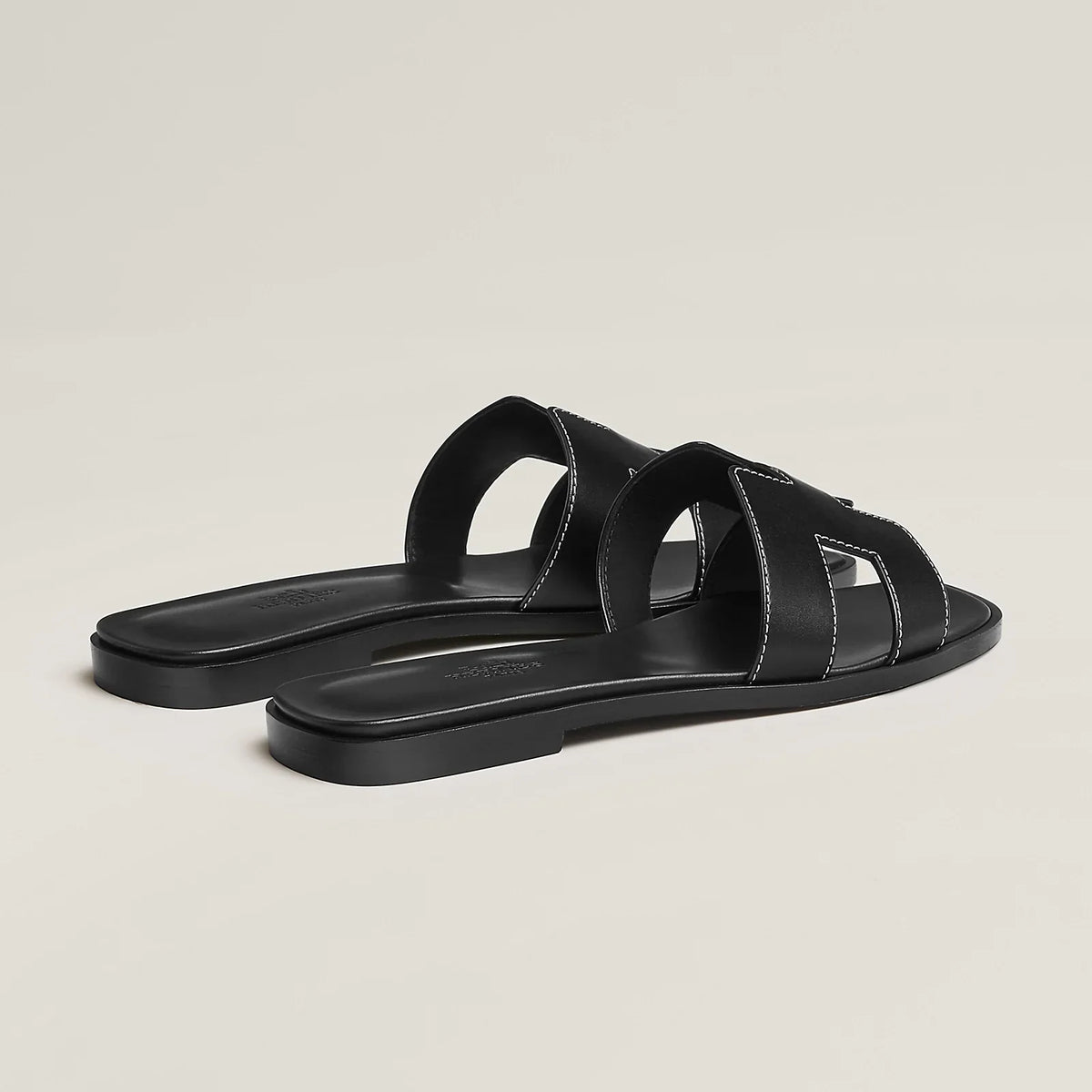 Noir - Vert Viride Oran sandal