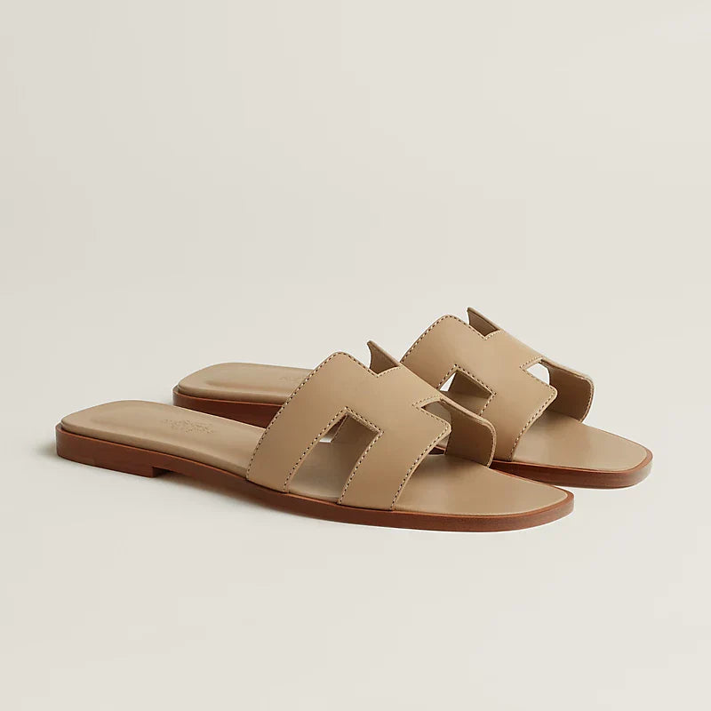 Noir - Vert Viride Oran sandal