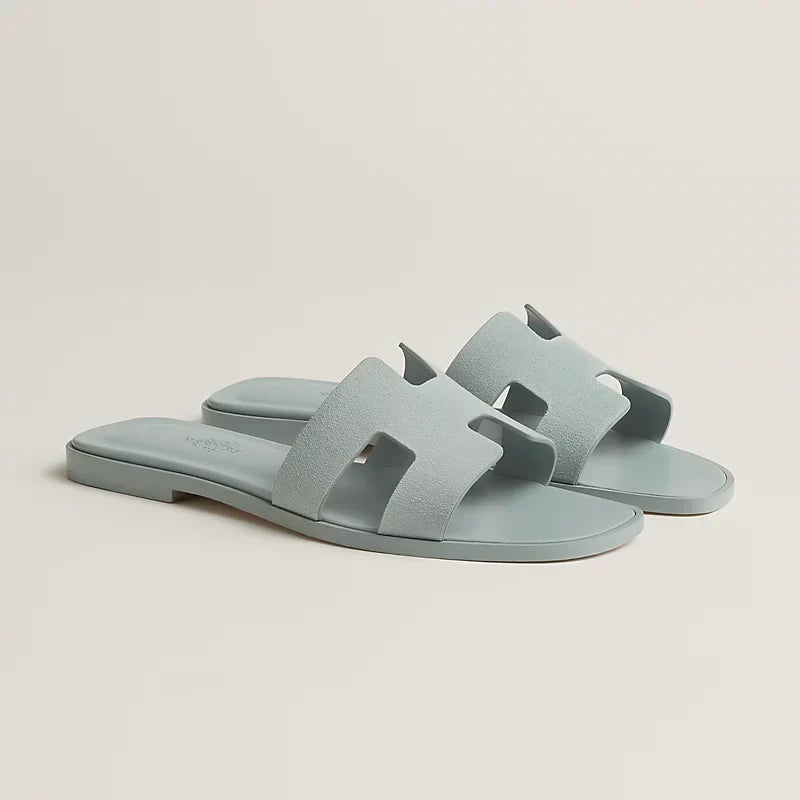 Vert Lierre - Rose Antique Oran sandal