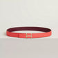 H Torsade Belt Buckle & Reversible Leather Strap 24 MM