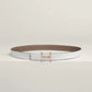 Mors H Belt Buckle & Reversible Leather Strap 24 MM