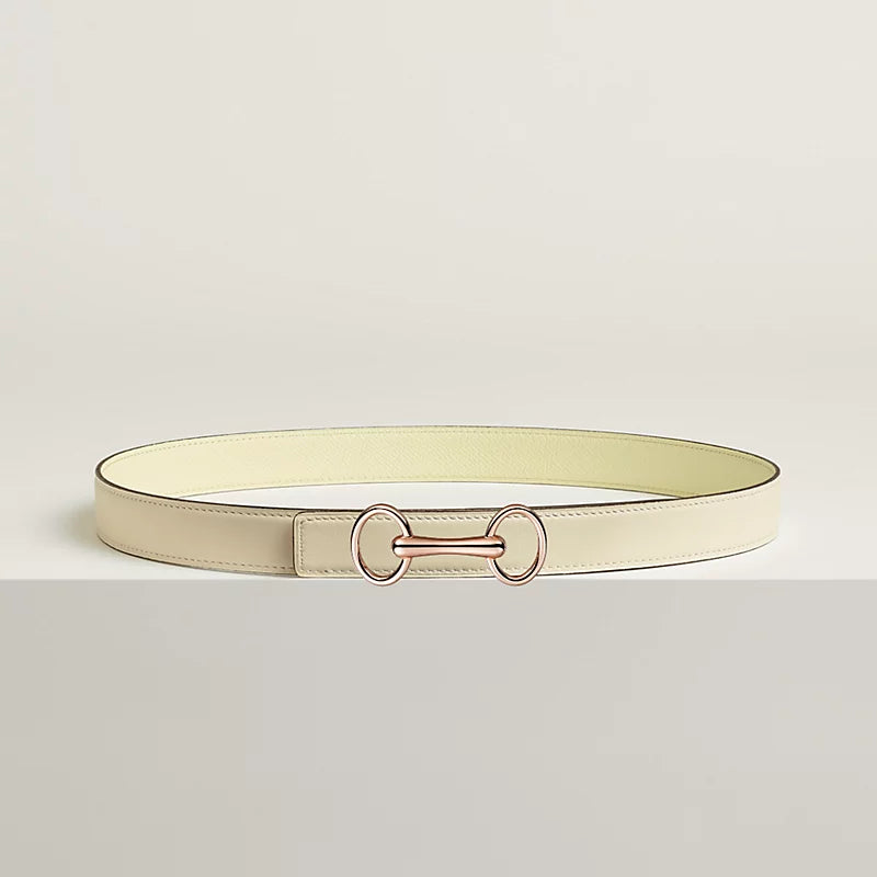 Heritage Belt Buckle & Reversible Leather Strap 24 MM