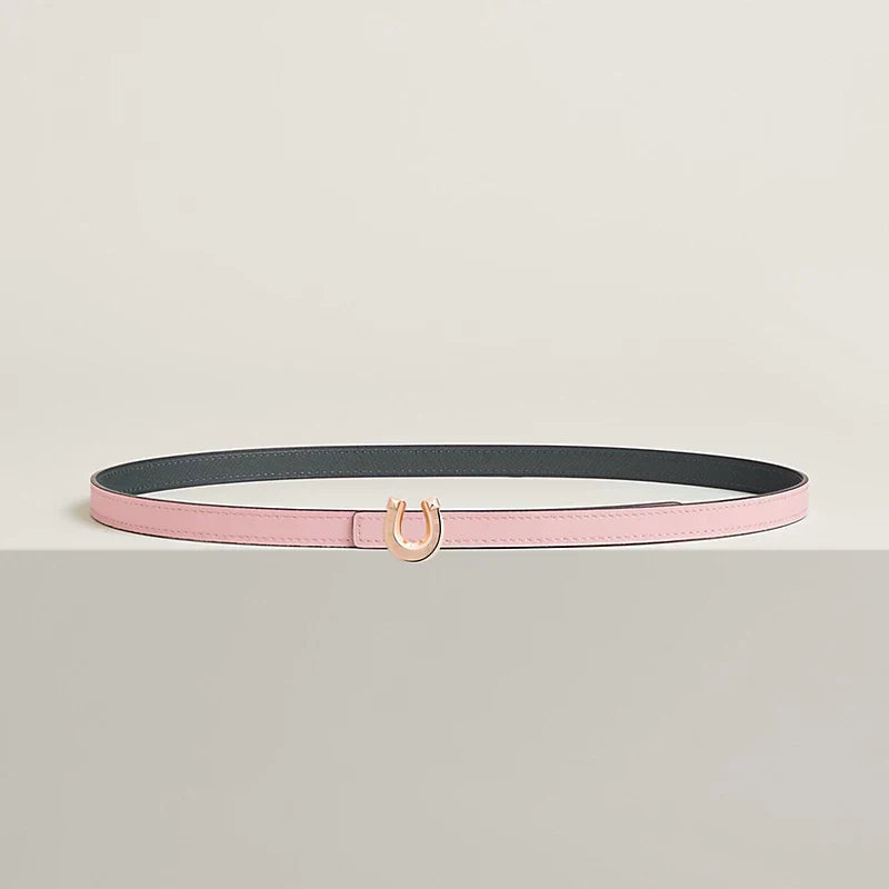 Lucky Jockette Belt Buckle & Reversible Leather Strap 13 MM