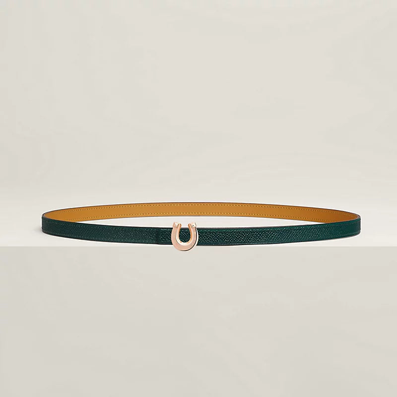 Lucky Jockette Belt Buckle & Reversible Leather Strap 13 MM