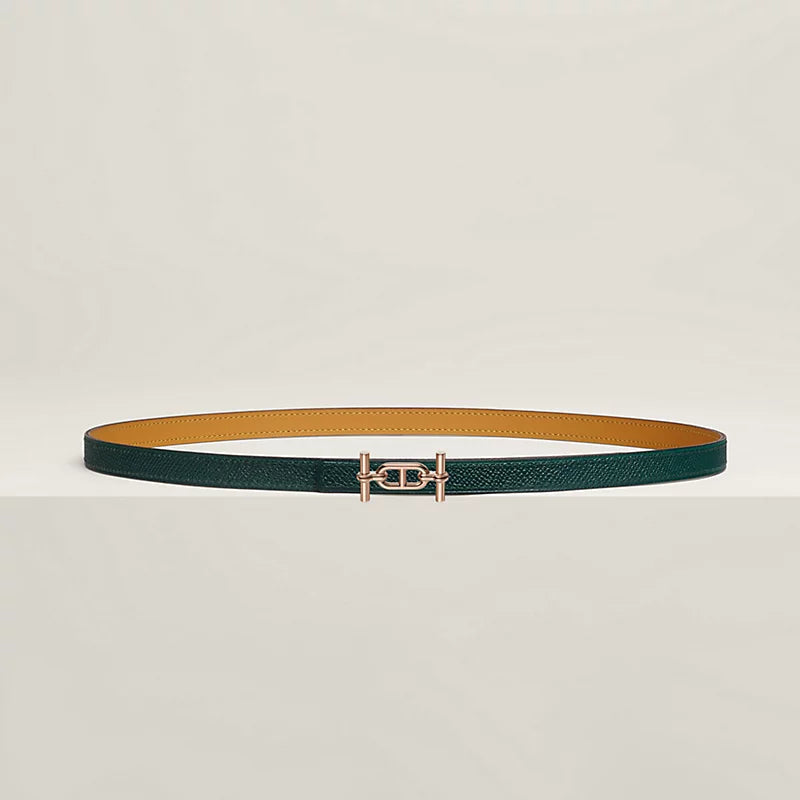 Ancre Belt Buckle & Leather Strap 13 MM