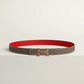 H Email Bandana belt buckle & Bandana leather strap 24 mm